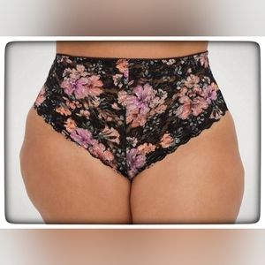 TORRID☆High-waist Lattice Back Thong Panty